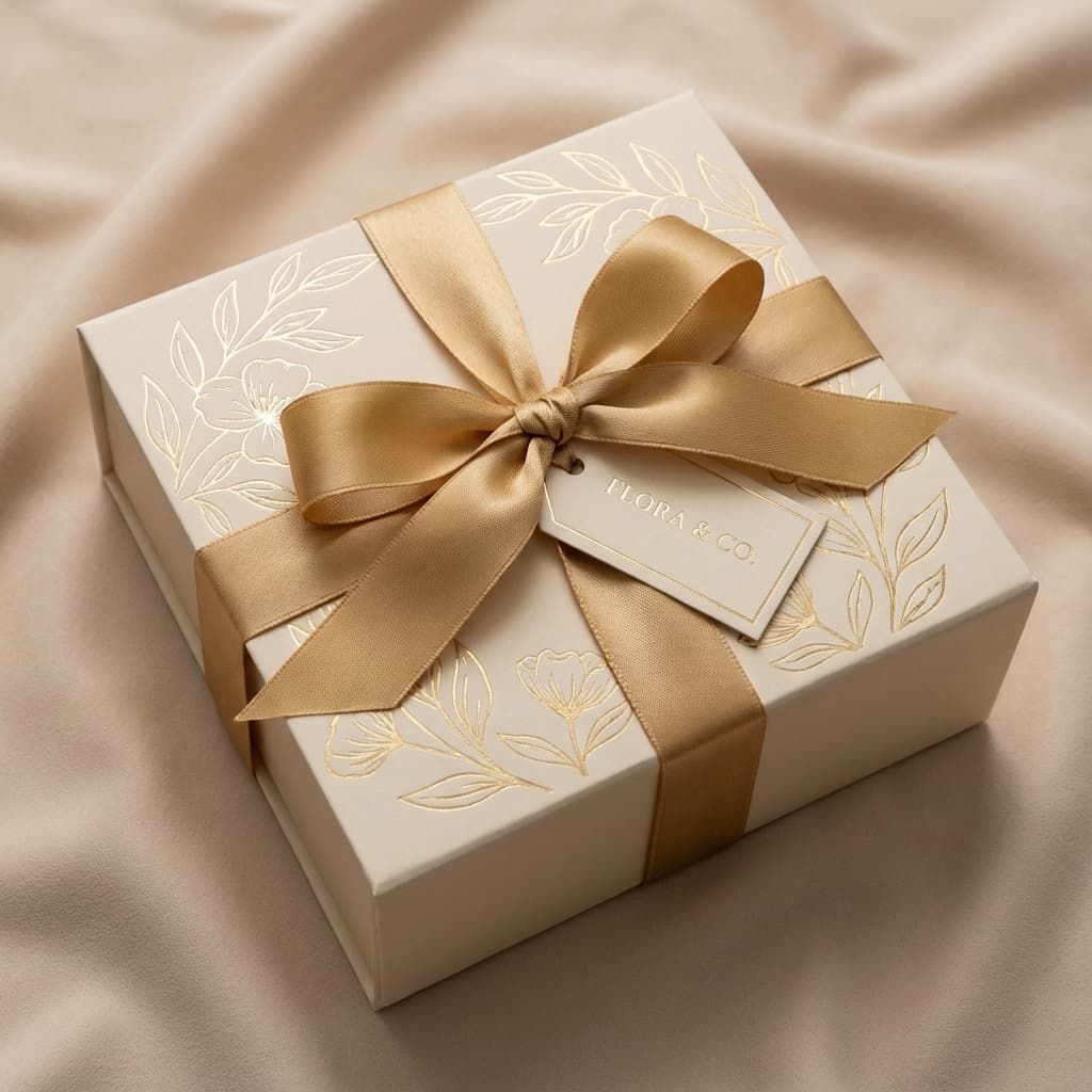 Custom Gift Box - Packaging portfolio sample